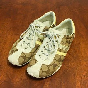 Coach - Katelyn Sneakers - Q170, sz 8.5 M, Khaki